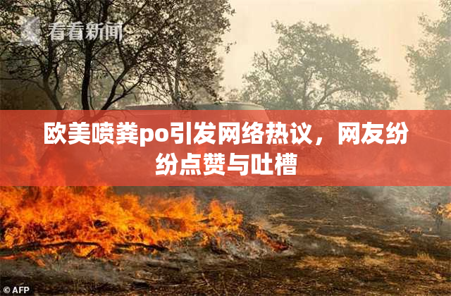 欧美喷粪po引发网络热议，网友纷纷点赞与吐槽