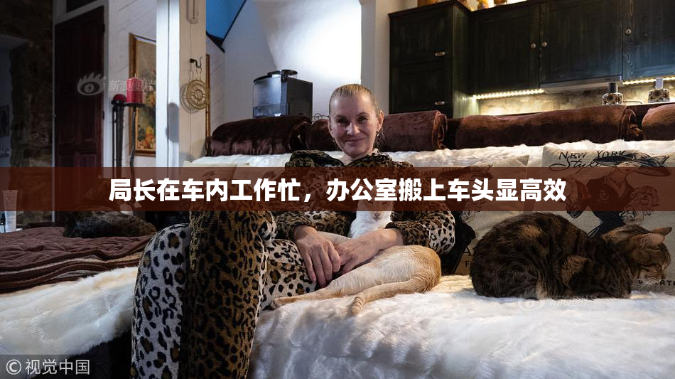 局长在车内工作忙，办公室搬上车头显高效