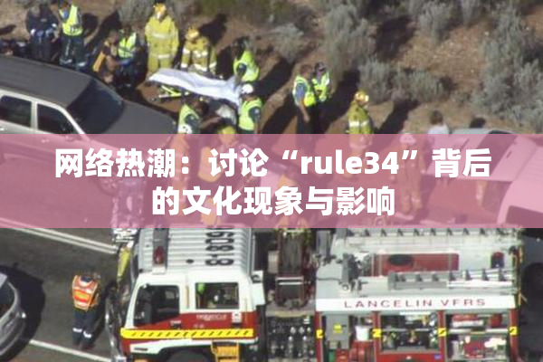 网络热潮：讨论“rule34”背后的文化现象与影响