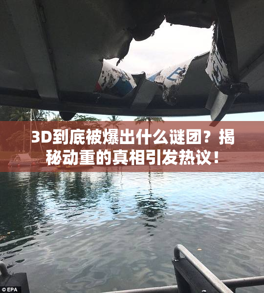 3D到底被爆出什么谜团？揭秘动重的真相引发热议！